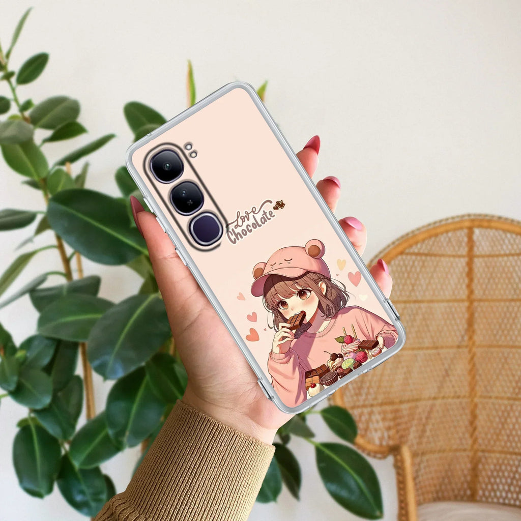 Dessert Dream Transparent Silicon Case For Vivo Y300 5G