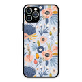 Dewy Flower Mix Glass Case Cover For iPhone 11 Pro Max