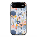 Dewy Flower Mix Glass Case Cover For iPhone Air