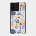 Dewy Flower Mix Glass Case Cover For Iqoo Z9 5G