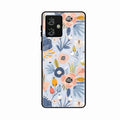 Dewy Flower Mix Glass Case Cover For Motorola G64 5G