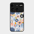 Dewy Flower Mix Glass Case Cover For Nothing Phone 3 5G