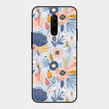 Dewy Flower Mix Glass Case Cover For Oneplus 7 Pro