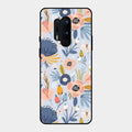 Dewy Flower Mix Glass Case Cover For Oneplus 8 Pro