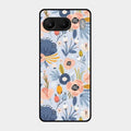 Dewy Flower Mix Glass Case Cover For Oneplus Nord 4 5G