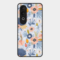 Dewy Flower Mix Glass Case Cover For Oneplus Nord Ce 4 5G
