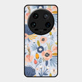 Dewy Flower Mix Glass Case Cover For Xiaomi 14 Ultra