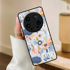 Dewy Flower Mix Glass Case Cover For Redmi/Xiaomi - ShopOnCliQ