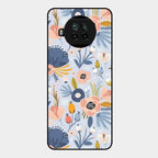 Dewy Flower Mix Glass Case Cover For Xiaomi Mi 10I 5G