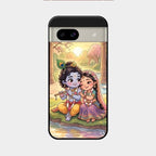 Divine Couple  Glass Case Cover For Google Pixel 8A 5G