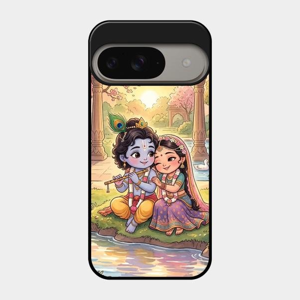 Divine Couple  Glass Case Cover For Google Pixel 9 5G