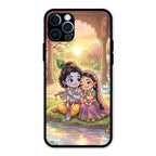 Divine Couple  Glass Case Cover For iPhone 12 Pro