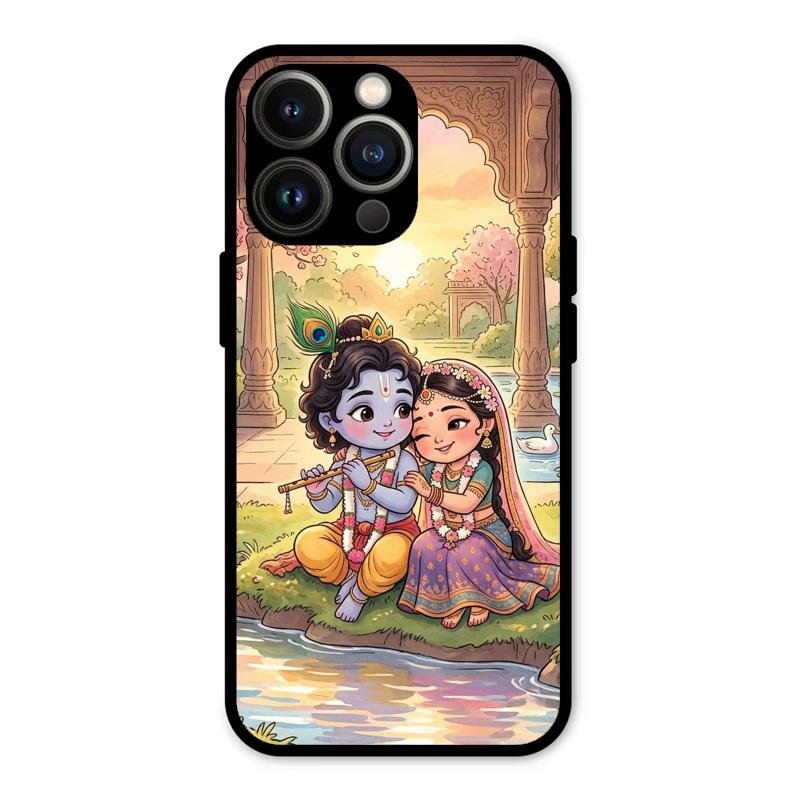 Divine Couple  Glass Case Cover For iPhone 13 Pro