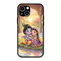 Divine Couple  Glass Case Cover For iPhone 13