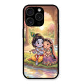 Divine Couple  Glass Case Cover For iPhone 15 Pro