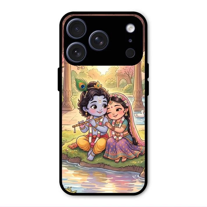Divine Couple  Glass Case Cover For iPhone 17 Pro