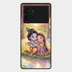 Divine Couple  Glass Case Cover For Iqoo 9 Pro 5G