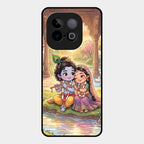 Divine Couple  Glass Case Cover For Iqoo Neo 10 5G