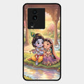 Divine Couple  Glass Case Cover For Iqoo Neo 7 Pro 5G