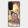 Divine Couple  Glass Case Cover For Iqoo Neo 9 Pro 5G