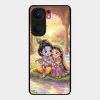 Divine Couple  Glass Case Cover For Iqoo Neo 9 Pro 5G