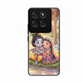 Divine Couple  Glass Case Cover For Motorola Edge 60 Pro 5G