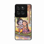 Divine Couple  Glass Case Cover For Motorola Edge 60 Pro 5G
