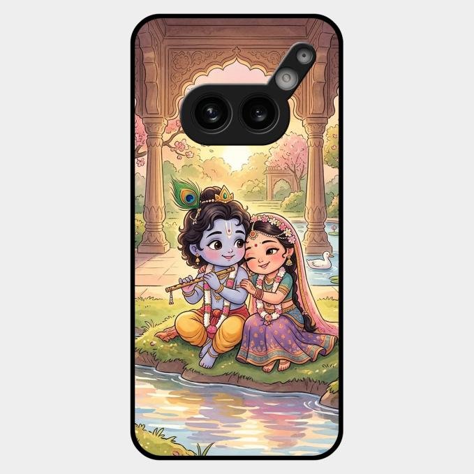 Divine Couple  Glass Case Cover For Nothing Phone 2A Plus