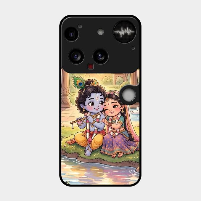 Divine Couple  Glass Case Cover For Nothing Phone 3 5G