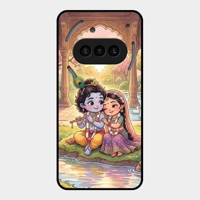 Divine Couple  Glass Case Cover For Nothing Phone 3A 5G