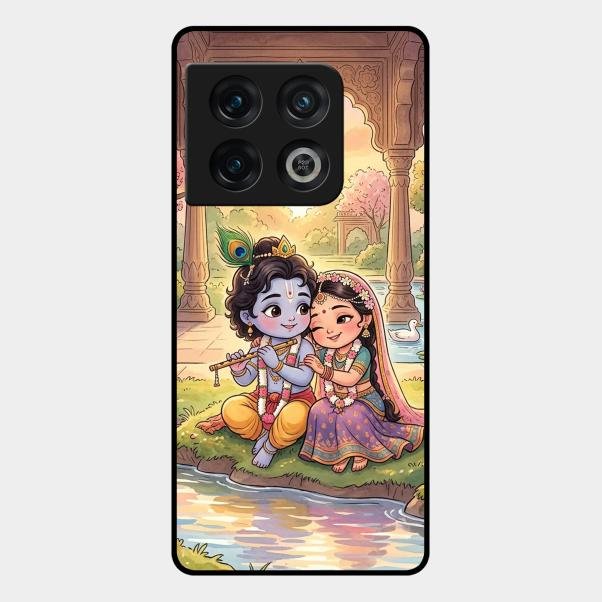 Divine Couple  Glass Case Cover For Oneplus 10 Pro 5G