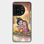 Divine Couple  Glass Case Cover For Oneplus 11 5G