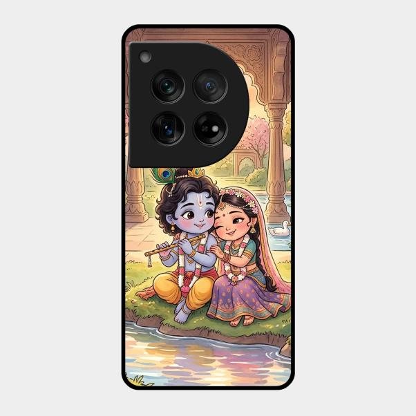 Divine Couple  Glass Case Cover For Oneplus 12 5G