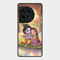 Divine Couple  Glass Case Cover For Oneplus 12R 5G