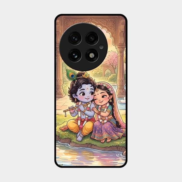 Divine Couple  Glass Case Cover For Oneplus 13 5G