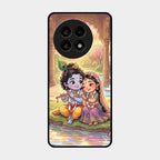 Divine Couple  Glass Case Cover For Oneplus 13R 5G
