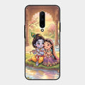 Divine Couple  Glass Case Cover For Oneplus 7 Pro