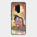 Divine Couple  Glass Case Cover For Oneplus 8 Pro