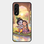 Divine Couple  Glass Case Cover For Oneplus Nord 5 5G