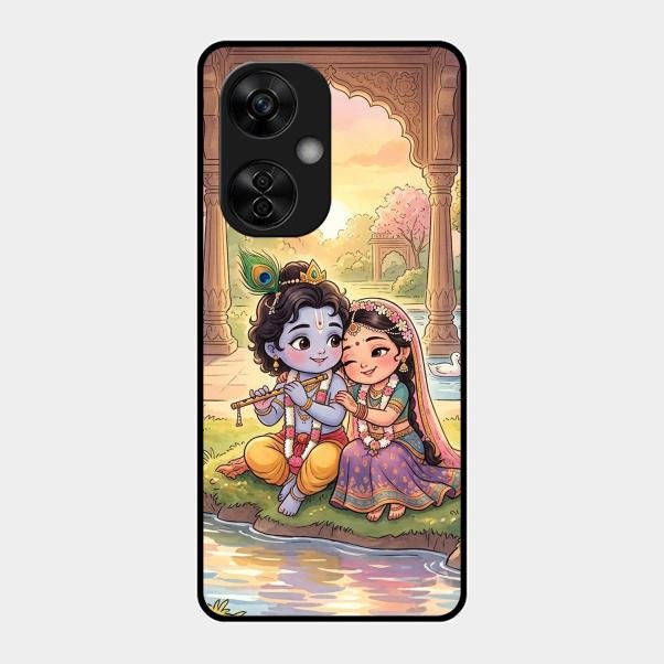 Divine Couple  Glass Case Cover For Oneplus Nord Ce 3 Lite 5G