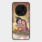 Divine Couple  Glass Case Cover For Oppo F29 Pro 5G