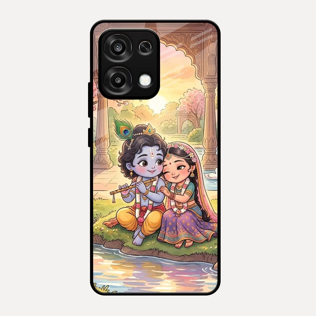 Divine Couple  Glass Case Cover For Oppo F31 5G