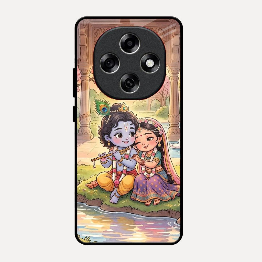 Divine Couple  Glass Case Cover For Oppo F31 Pro 5G