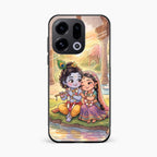 Divine Couple  Glass Case Cover For Oppo Find X9 5G
