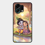 Divine Couple  Glass Case Cover For Oppo K13 Turbo 5G