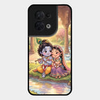 Divine Couple  Glass Case Cover For Oppo Reno 8 5G