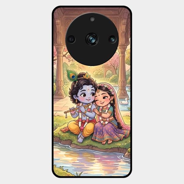 Divine Couple  Glass Case Cover For Realme 11 Pro 5G