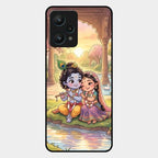 Divine Couple  Glass Case Cover For Realme 9 Pro 5G