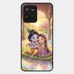 Divine Couple  Glass Case Cover For Realme C35