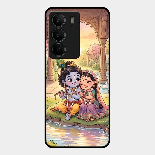 Divine Couple  Glass Case Cover For Realme C75 5G
